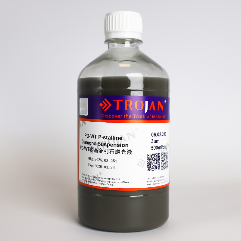 Pd-W 1um Polycrystalline Diamond Suspension Water-Base Diamond Suspension