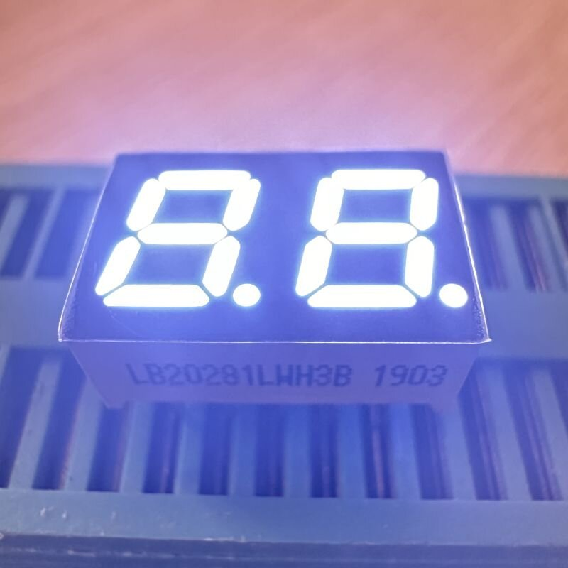Amber 7 Segment LED Display for Home Appliance Use