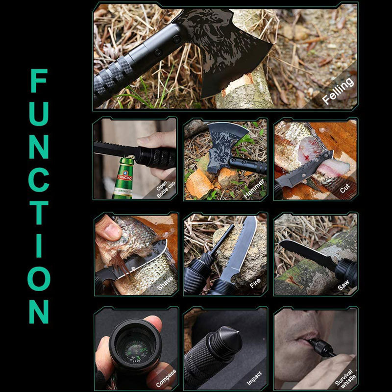 Hand Tool Multi Function Survival Fellingaxe Hatchet