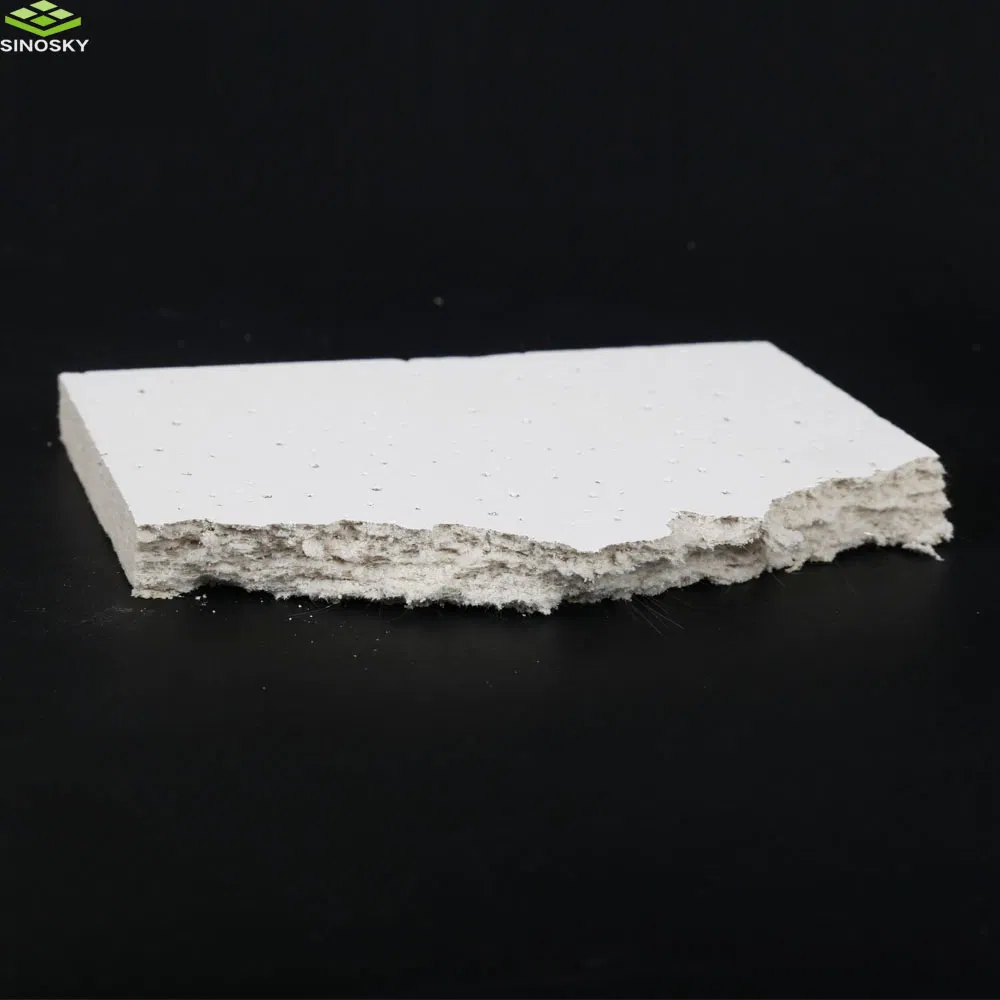 Suspended False Ceiling Board Design Acostics Mineral Fiber Ceiling Sound Absorption
