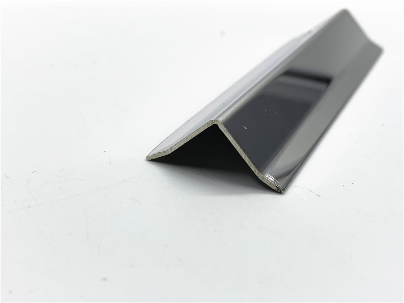 Colorful Decoration Stainless Steel T Shaped Tile Trim