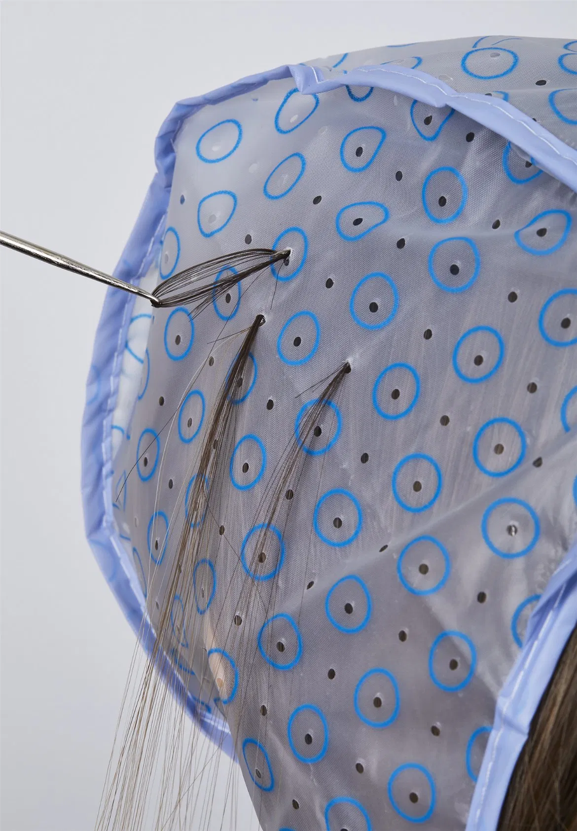 Шапочка для мелирования PEVA с накидкой