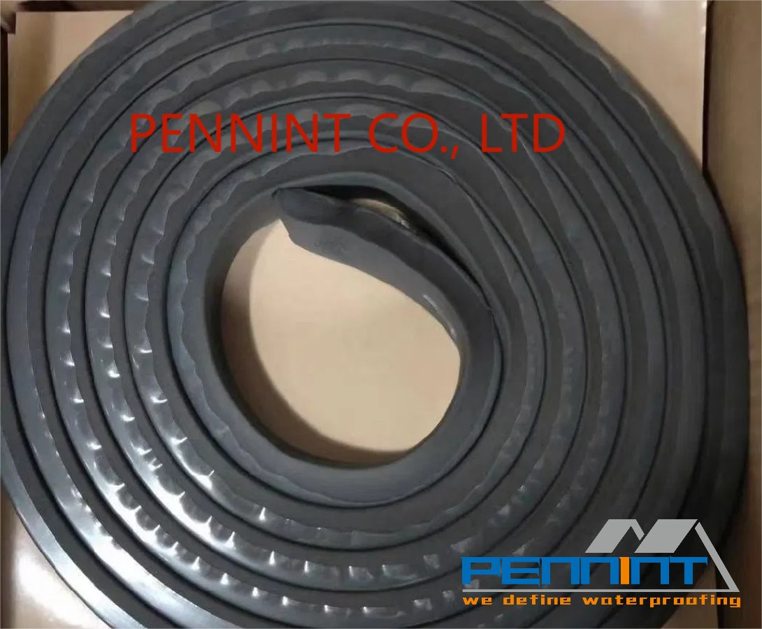 Hydrophilic Swelling Vulcanized Rubber Bentontie Waterstop Strip