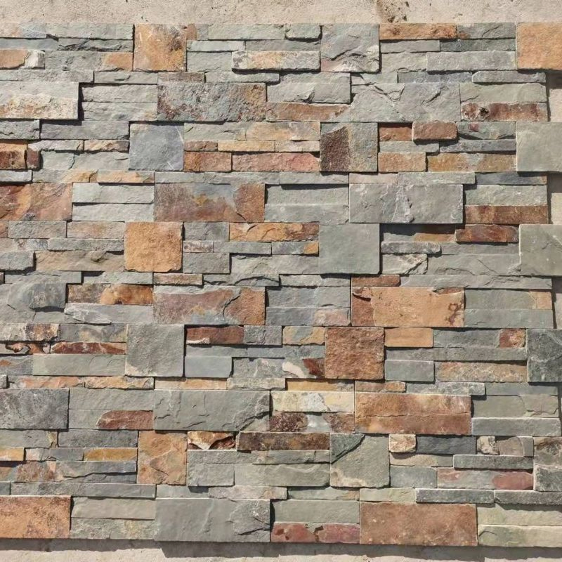Natural Slate Culture Stone Panels Exterior Wall Cladding Tiles Ledge Stone Veneer