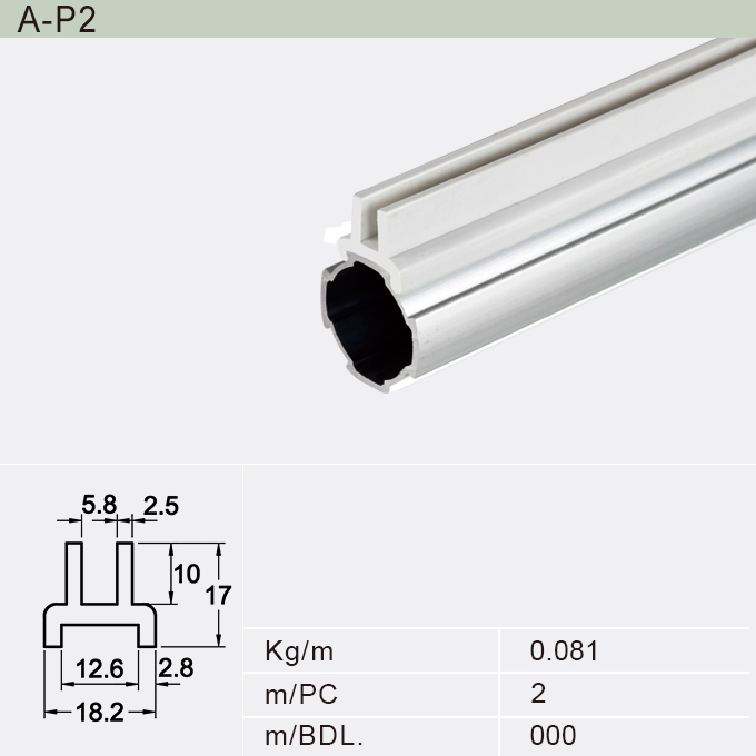 Double Aluminium Alloy Pipe / Pipe and Joint System (A-4)