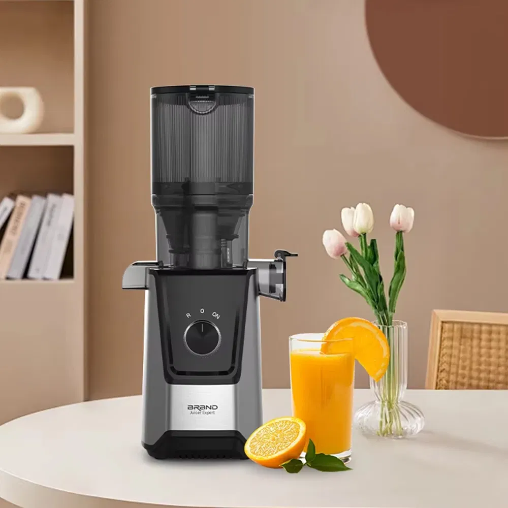 Sj-047 Newest Design Easy to Clean Big Mouth Cold Press Slow Juicer Fresh Juice Extractor Original Juicer