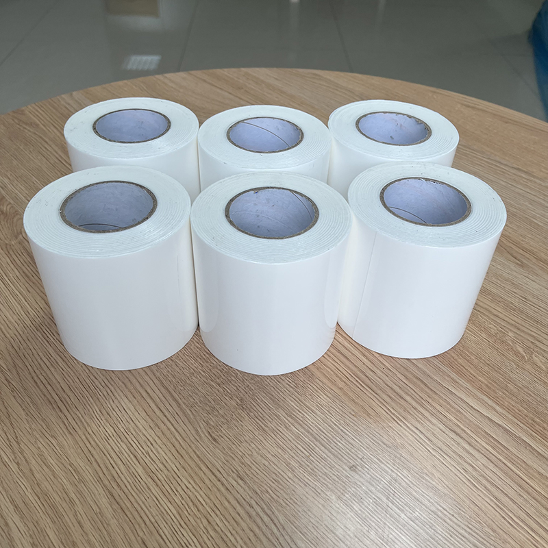 Heat Shrink Adhesive White Tape Popular Width in 2'', 3'', 4'', 6''