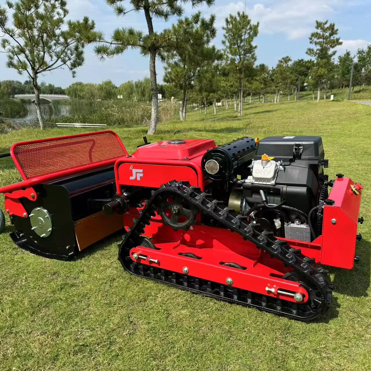 Умная газонокосилка с дистанционным управлением