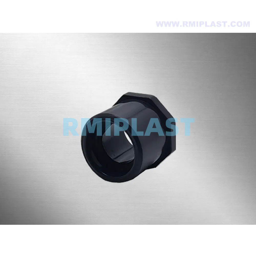 PVC Bushing of DIN Pn16 Plastic Fitting Socket Welding UPVC Pipe Connector Fittings Equal Bushing Coupling for Water Pipe System