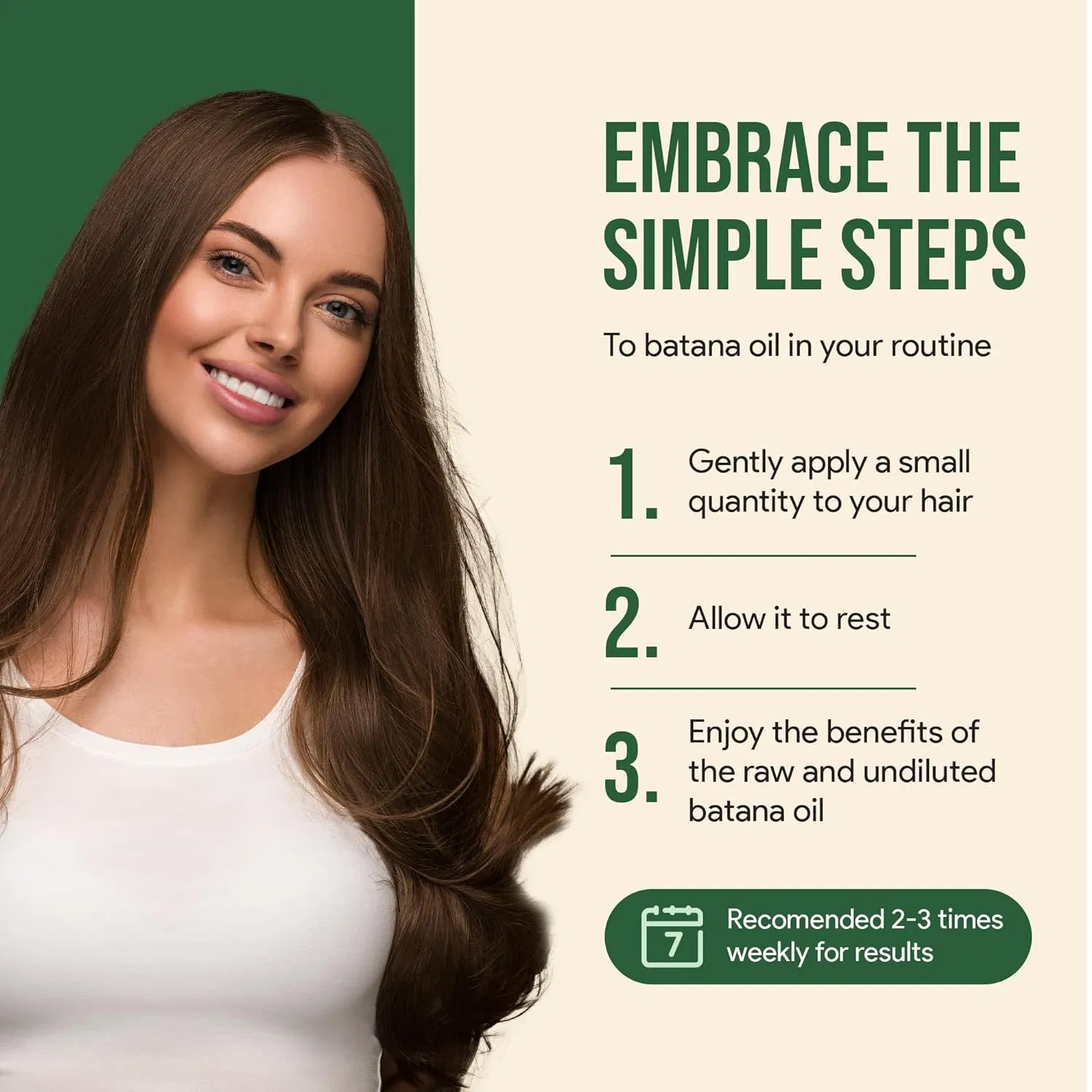 Natural Organic 100% Pure Batana Oil Wholesale Custom 60ml 120ml for Hair Growth Loss Thickness Thinning Nourishe Raw Batana Oil