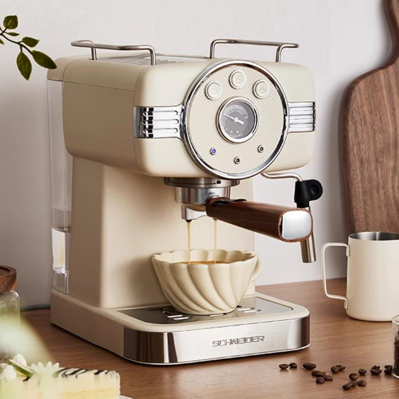 Home Barista Coffee System with 15bar Pressure Ulka Pump and Steam Wand