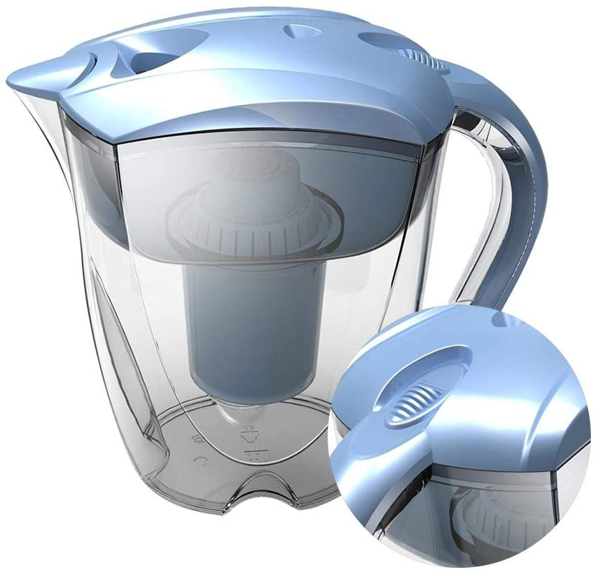 Advanced Activated Carbon Alkaline Water Filter Pitcher for Healthy Hydration
