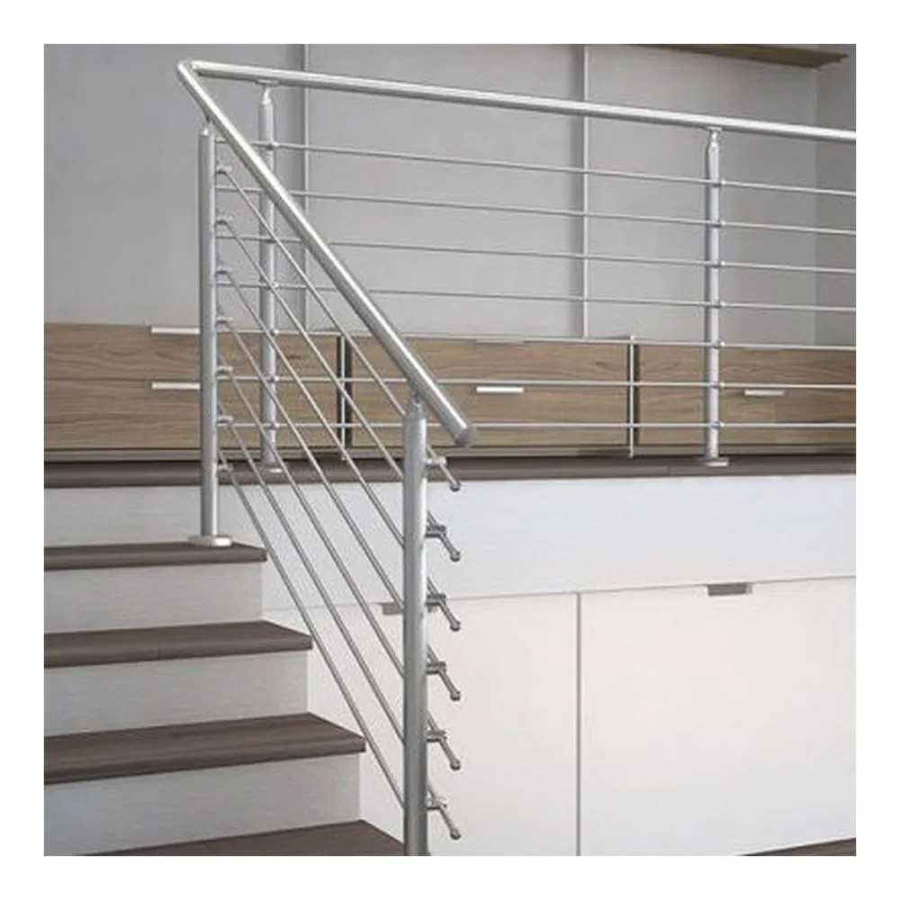 Prima Novel Brushed Stainless Steel Rod Bar Customized Railing Balustrade