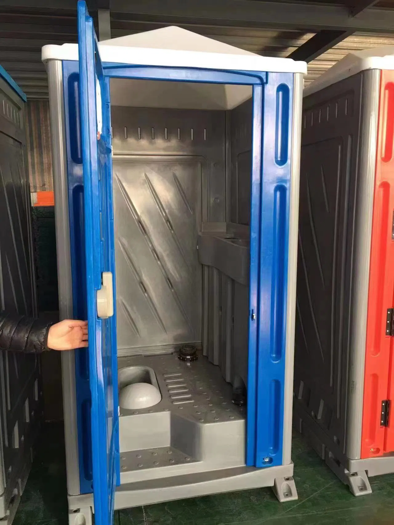 Alumin 50mm Sandwich Panel Portable Toilet