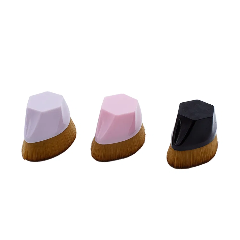 Quad-Color 55-Petal Foundation Brush Portable Beauty Brush
