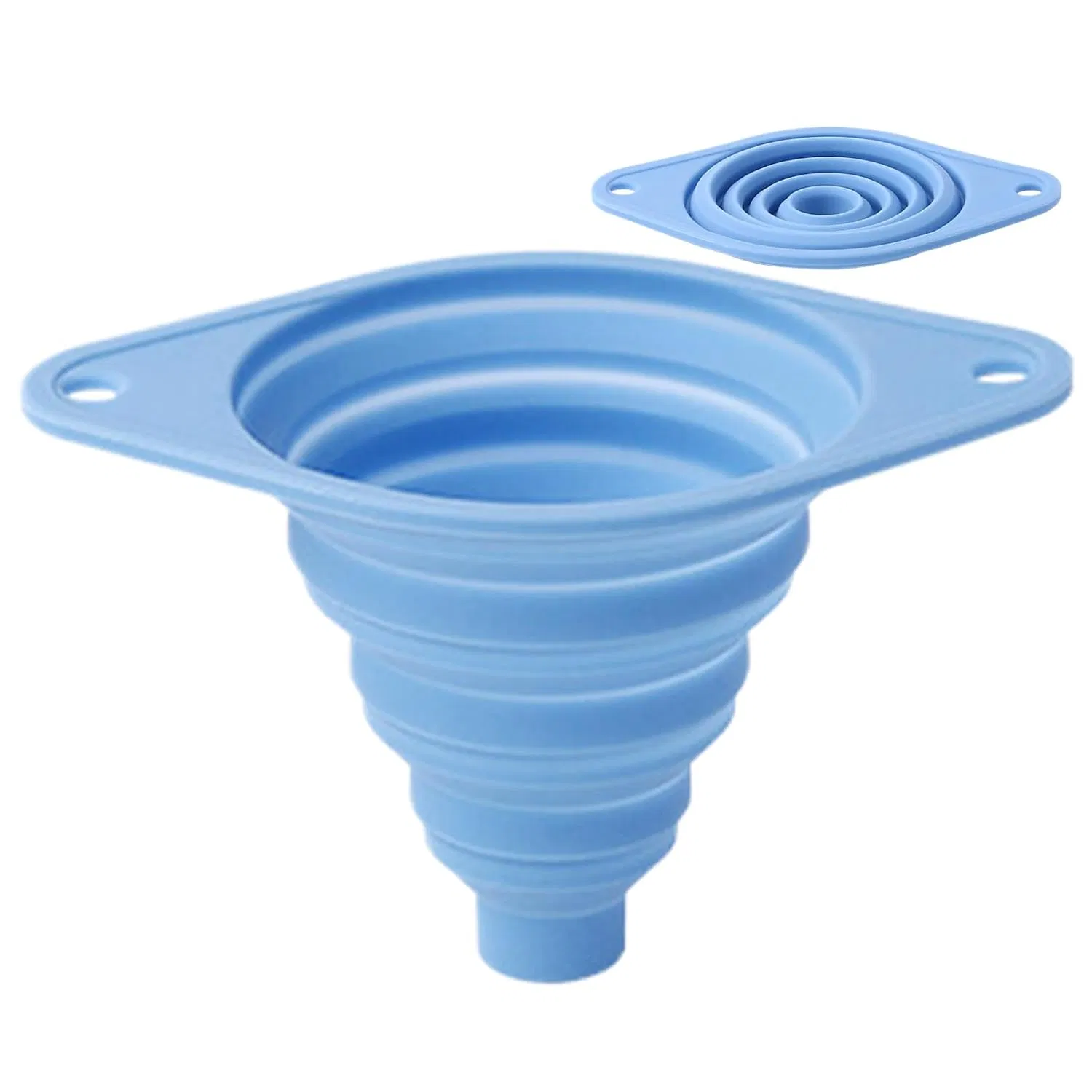 Silicone Colla-Psible Durability Kitchen Large Wide Mouth Funnel