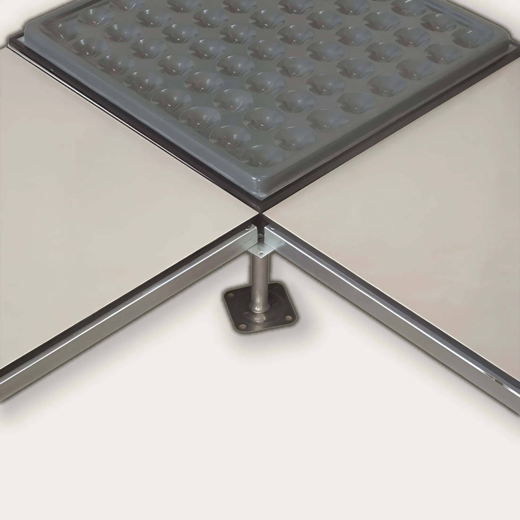 Lingding Non-Slip Steel Anti-Static Floor: Fire-Resistant HPL/PVC for Offshore Data Platforms