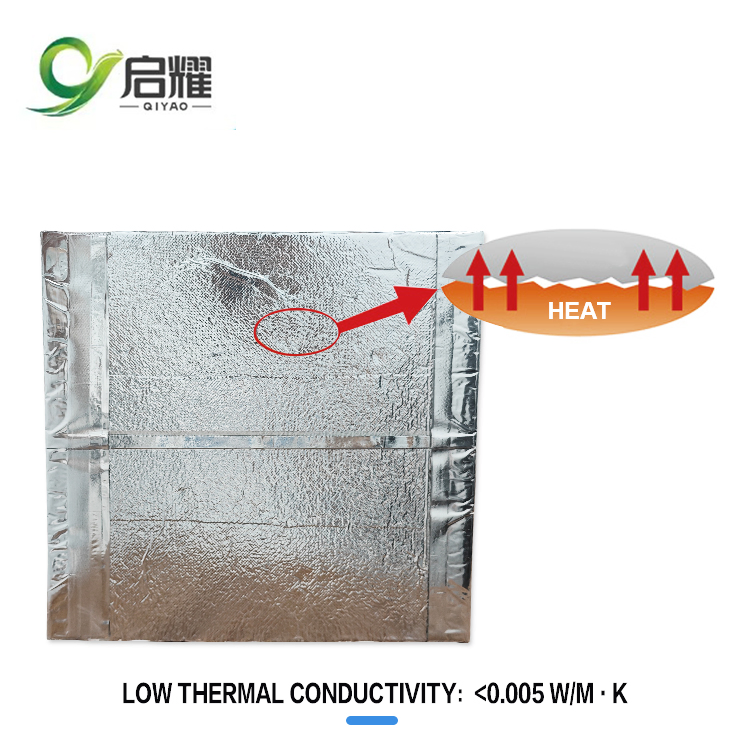 Wall Insulation Interior Wall Insulation Fiberglass Fumed Silica VIP Vacuum Panel