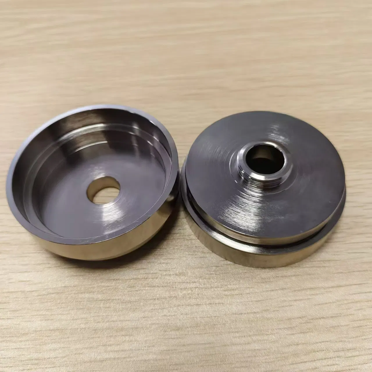 Custom Stainless Steel Deep Drawing Parts Electric Motor Fan Cover End Cap