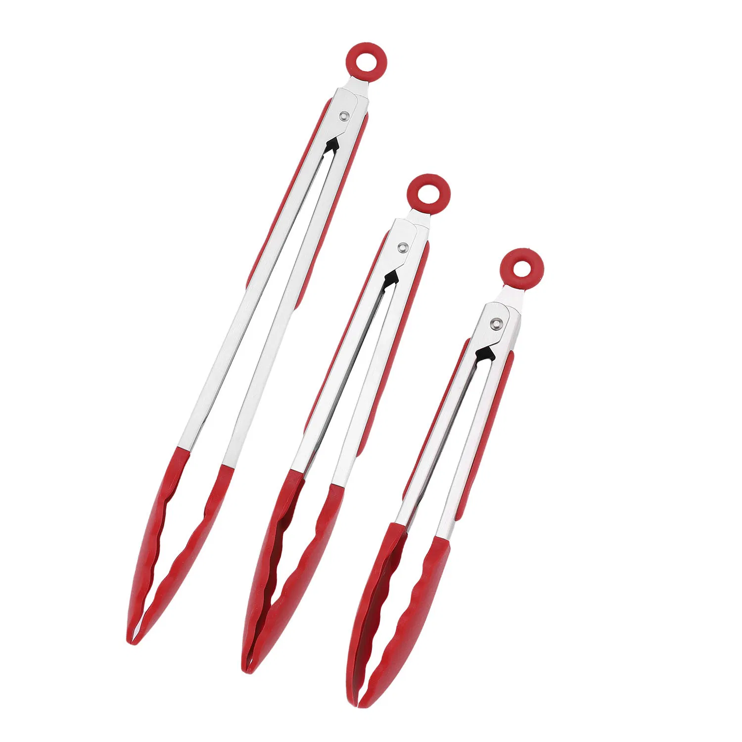 Stainless Steel Silicone Food Clip, Barbecue Clip, Kitchen Tool Clip