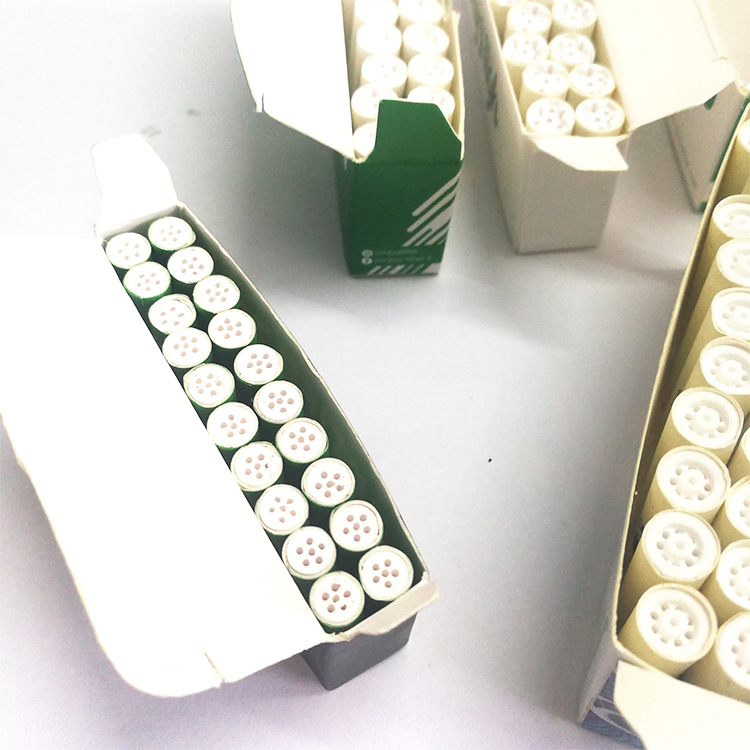 Blunt Cigarette Holder Filter with Ceramic Caps Tobacco Filters Coconut Charcoal Filter Pipes