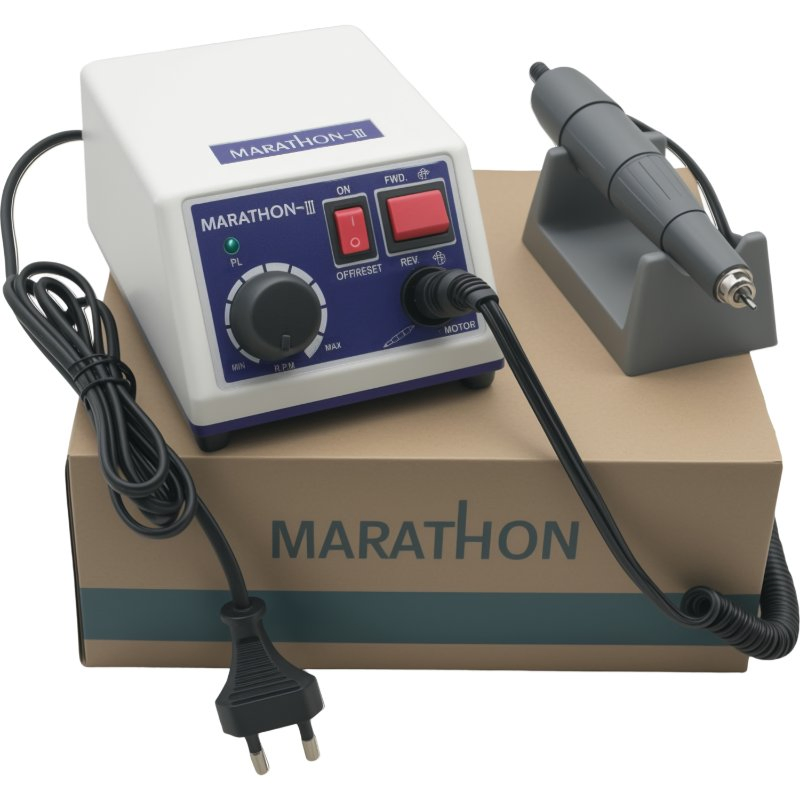 Btmarathon-3 45000rpm Electric Manicure Polisher Portable Professional Acrylic Gel Nail Drill Machine
