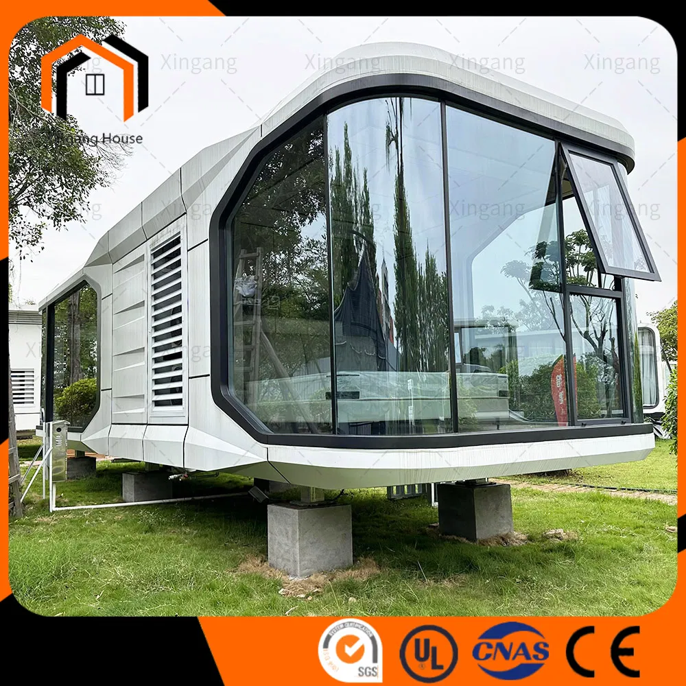 High-End Prefabricated Luxury Movable Intelligent Prefab Container Modular House Capsule House Modular Prefabricated House