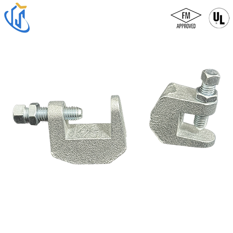 FM UL Certified M10 M12 Malleable Iron Top Beam Clamp Adapter