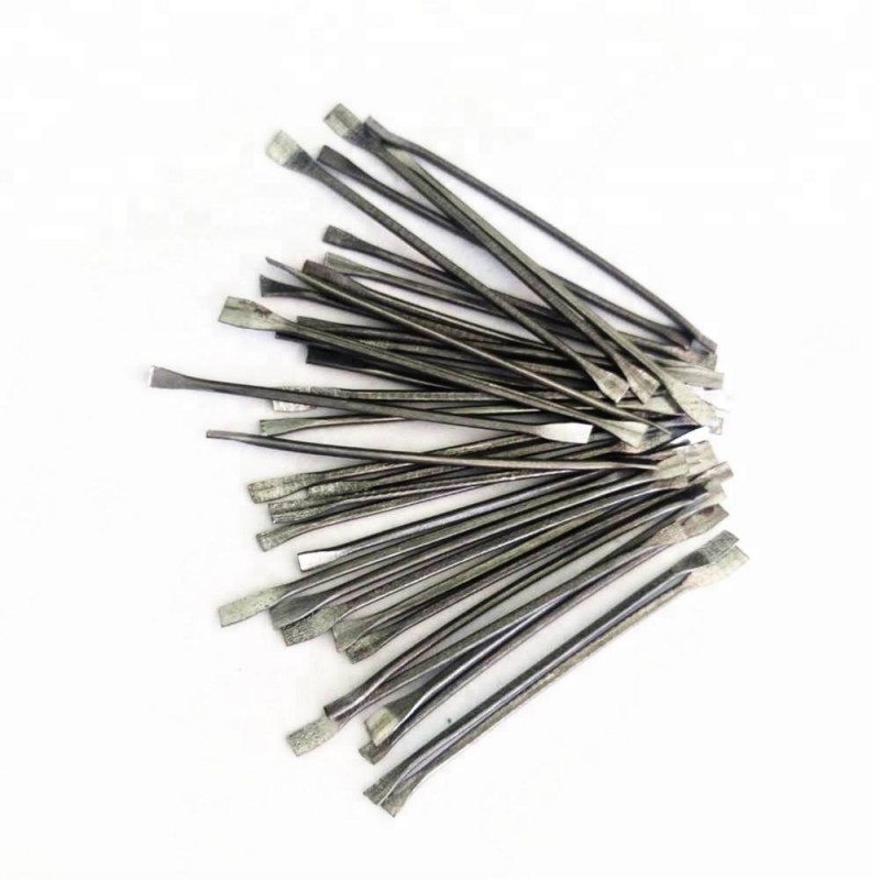 Durable High Tensile Strength Q195 Grade Steel Reinforced Concrete Fiber Chopped Strands End Hook Type Hot Sale