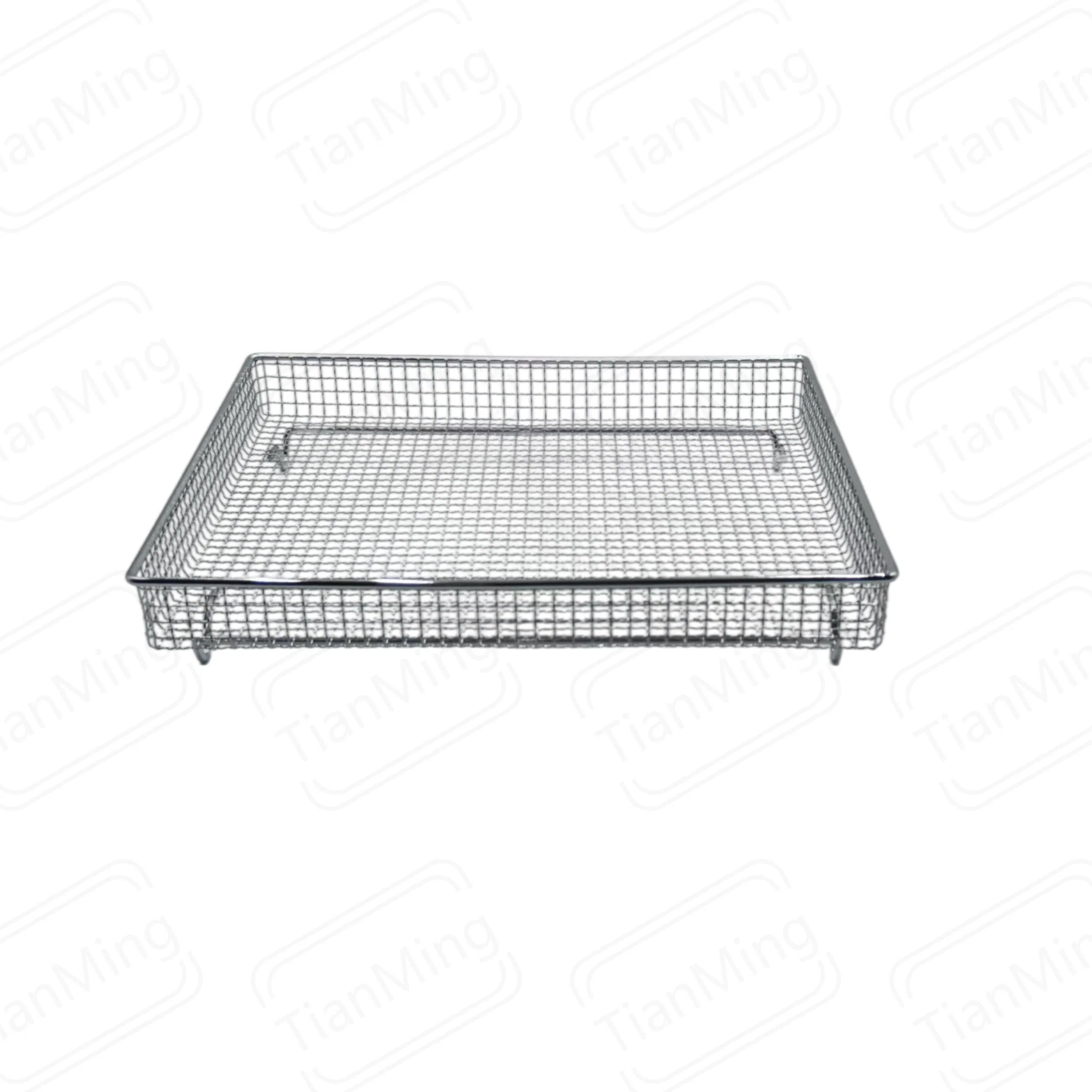 Modern Stainless Steel Oven Basket - Expandable Kitchen Storage Solution