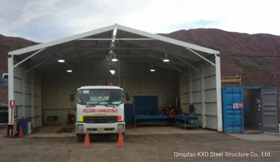 Metallic Steel Construction Hangar Shed
