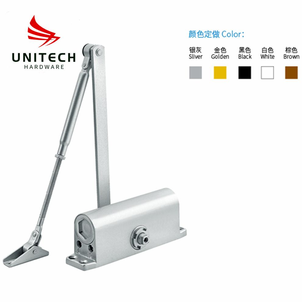 65kg Commercial Aluminum Door Closer Fire Door Fitting Hardware Accessories