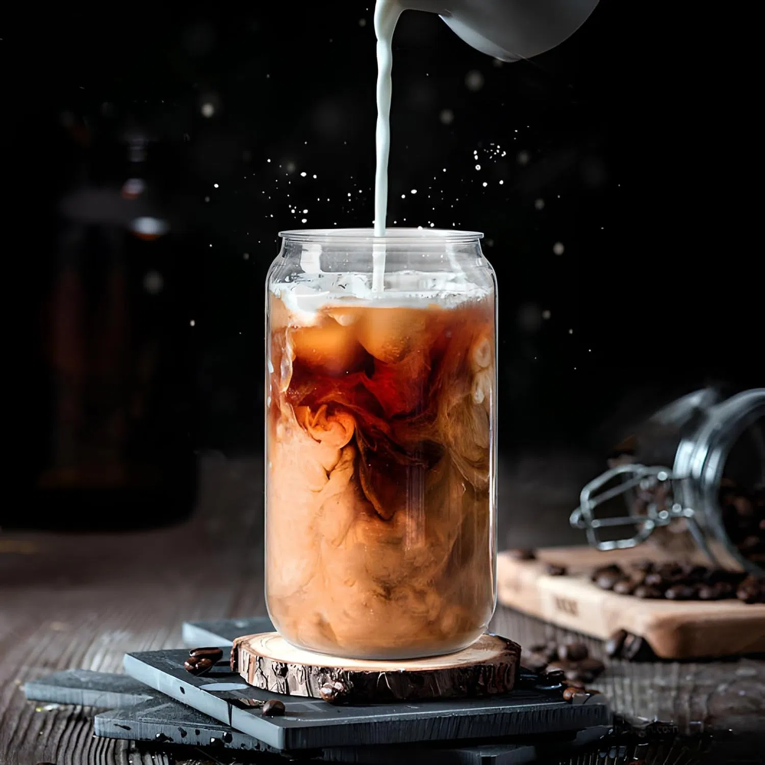 Lightweight Plastic Pull-Tab Can for Liquid/Powder Packaging (Food-Grade Material)