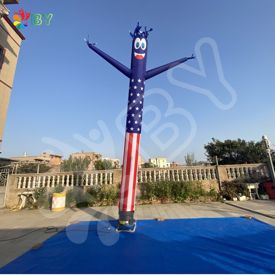 Boyan Wholesale Custom Advertising Air Dancer Santa Mini Inflatable Dancer Hot Sale