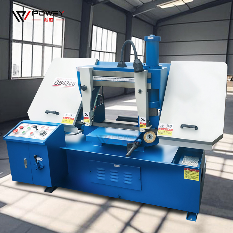 Ленточная пила по металлу полуавтоматическая универсальная GB-4240
