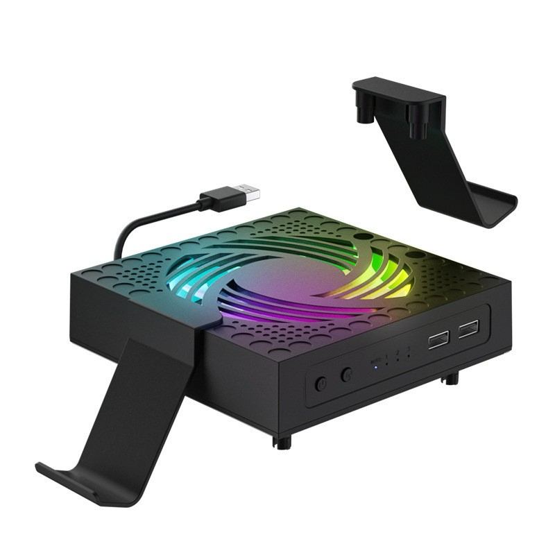 Внешний кулер для Xbox Series X с RGB подсветкой