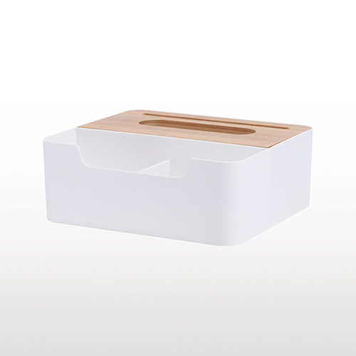 Dividing Tissue Box Plastic Multi Functional Storage Box