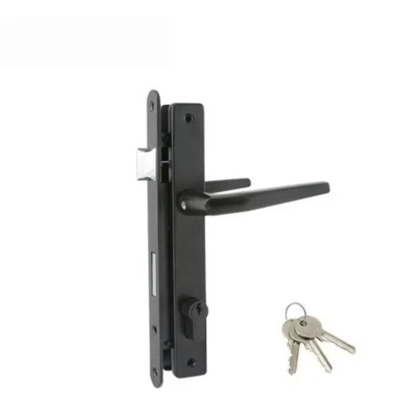 Luxury Aluminum Alloy Mortise Security Privacy Room Door Lock Set with Handle