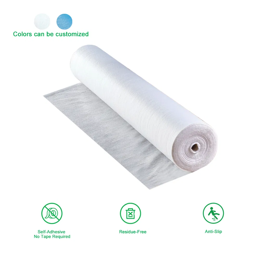 Indoors Decorative Floor Tile Self-Adhesive Surface Protection PE Film Self-Adhesive