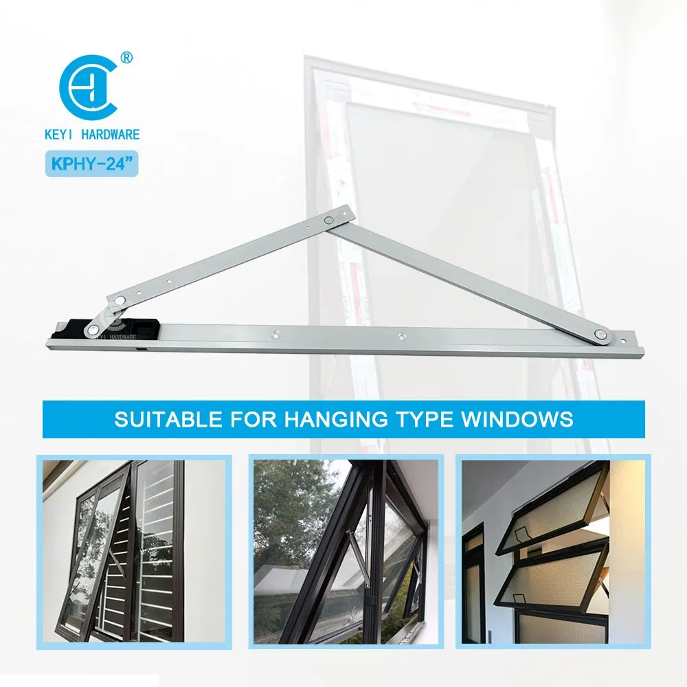 22mm Square Groove Aluminum Friction Stay 2 Bar for Casement Window Hinge