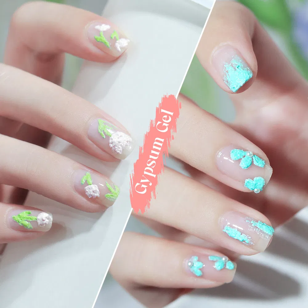 Green Gel Polish Base Coat Acid Free Primer Bonding Dehydrator Polish for Long Lasting Manicure