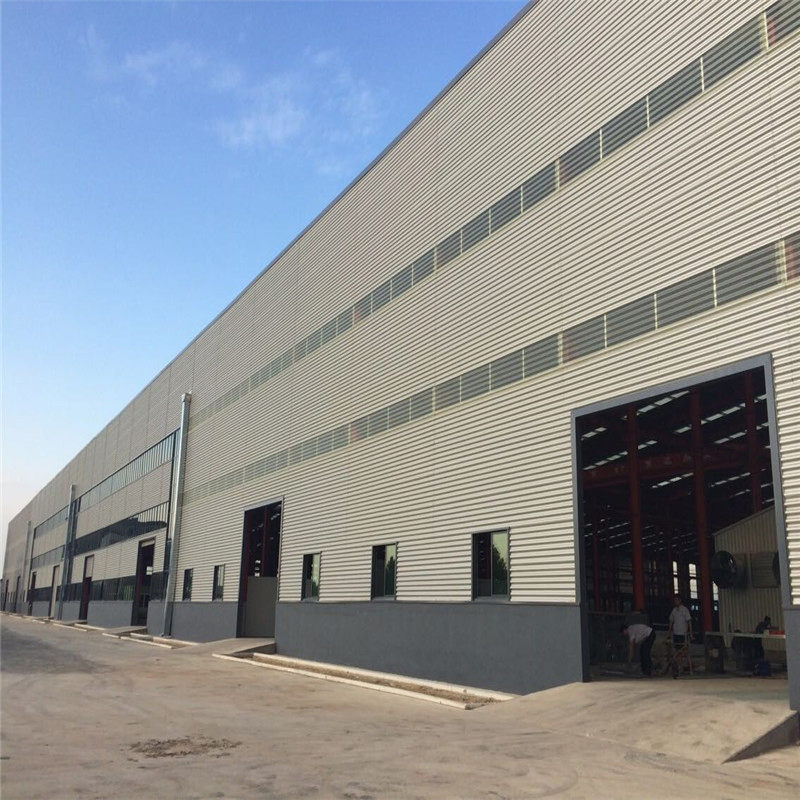 Zhengzhou Slope Roof Light Steel Structure for Sawmill Project