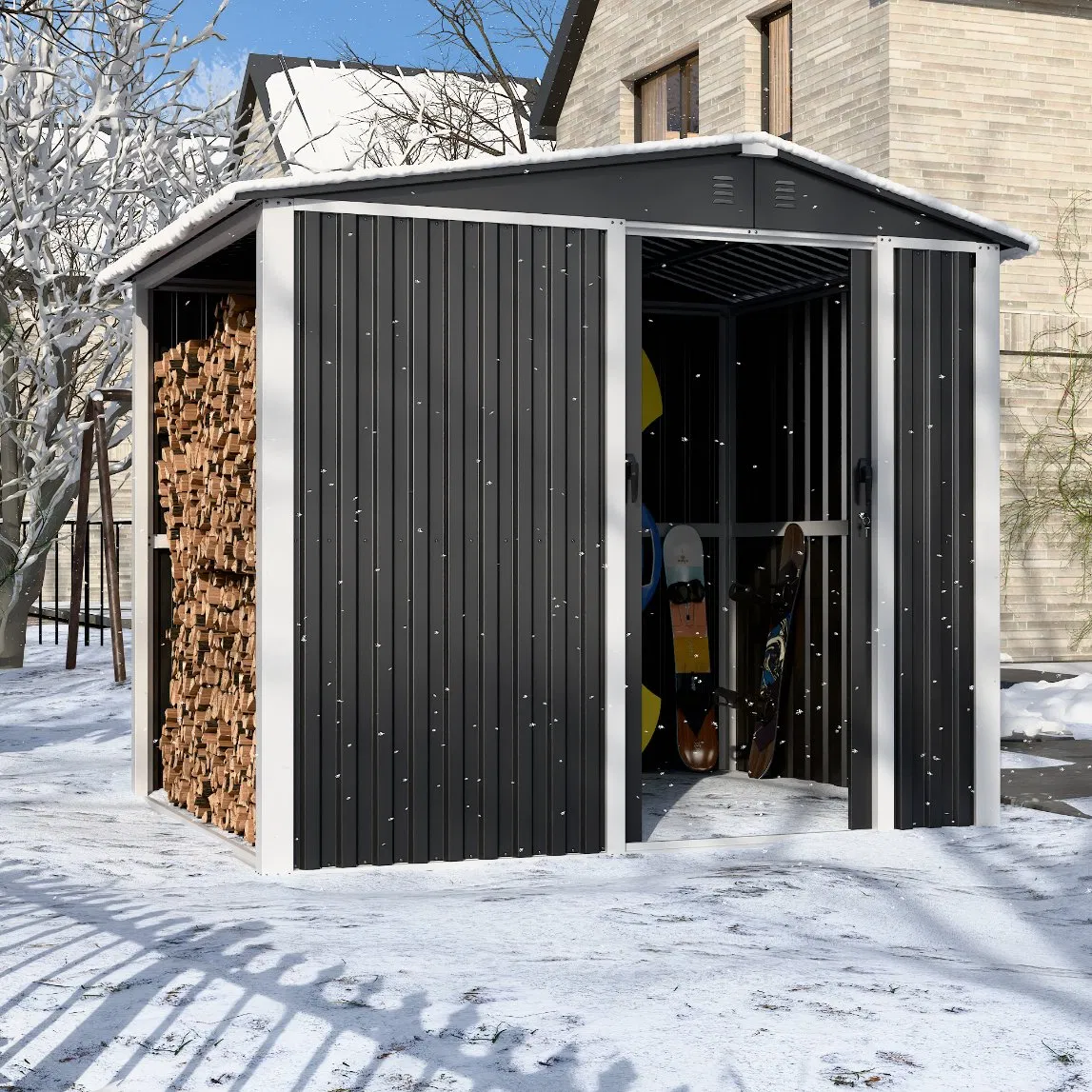 Garden Storage Shed Shed House Metal Garden Shed Waterproof Outdoor Building