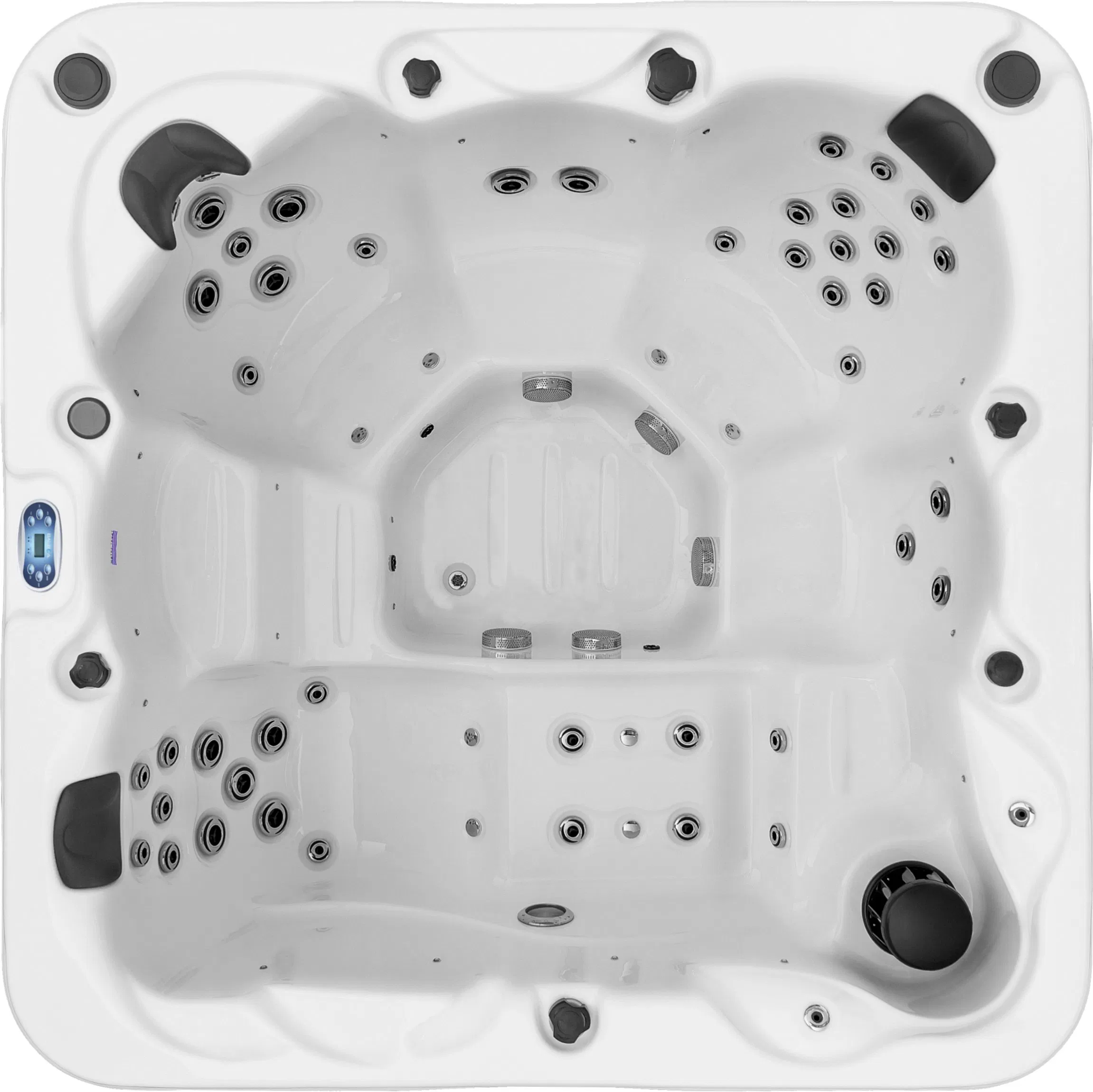 Four Person Garden Outdoor Hot Tub with Speaker & Bluetooth Ad510-2p