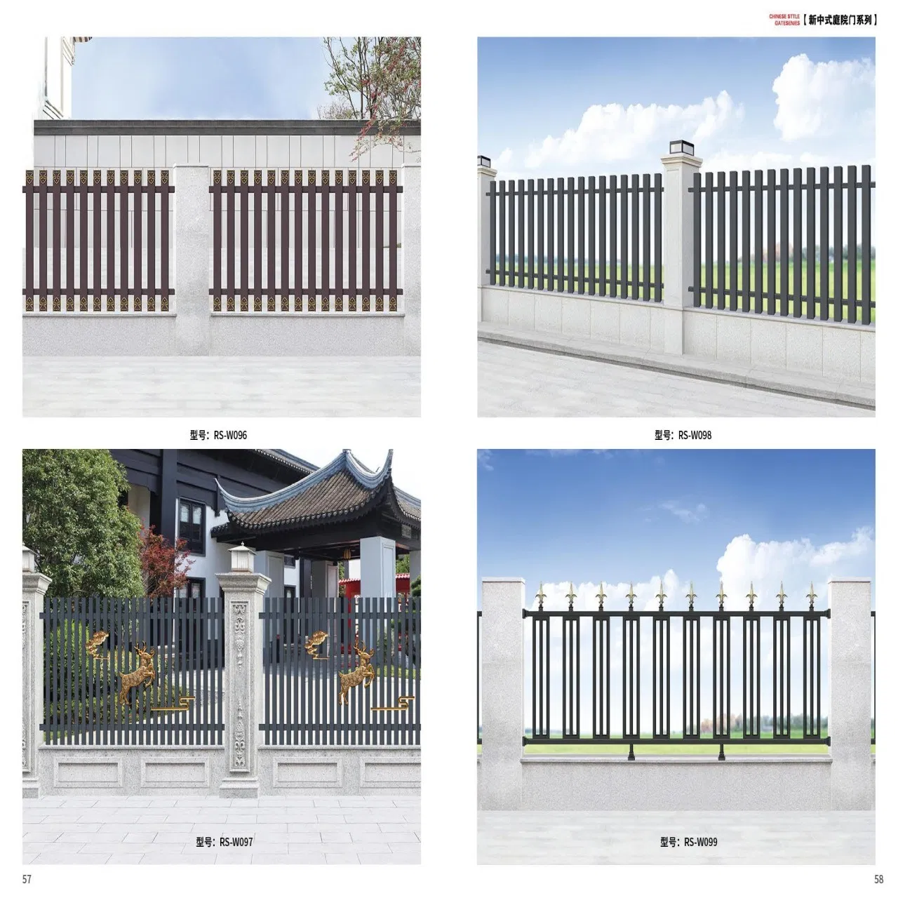 16. Aluminium Security Garden Metal Balcony Railing Fence Aluminum Balustrade Factory Manufacture Customized Commercial Post Railing Fence