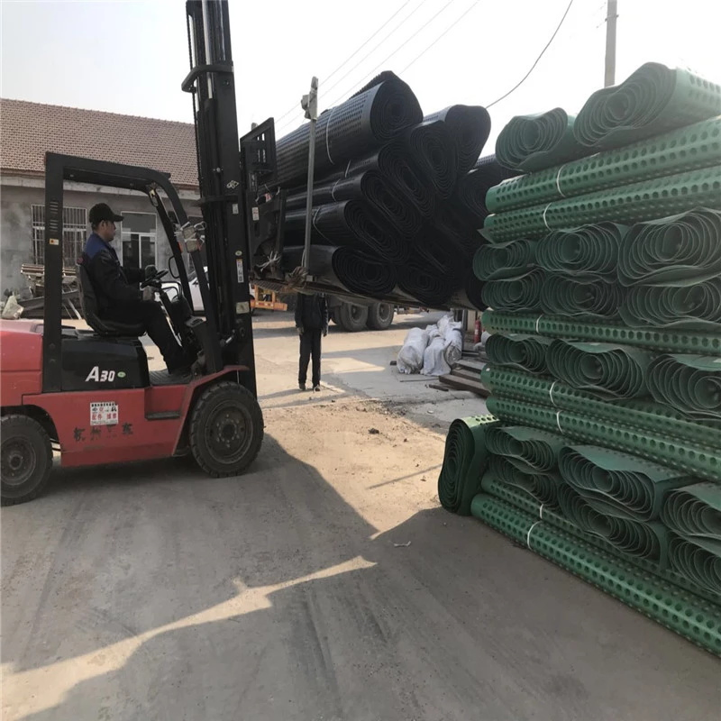8mm 10mm 12mm HDPE Plastic Dimple Drainage Board Dimple Drain Board for Roof