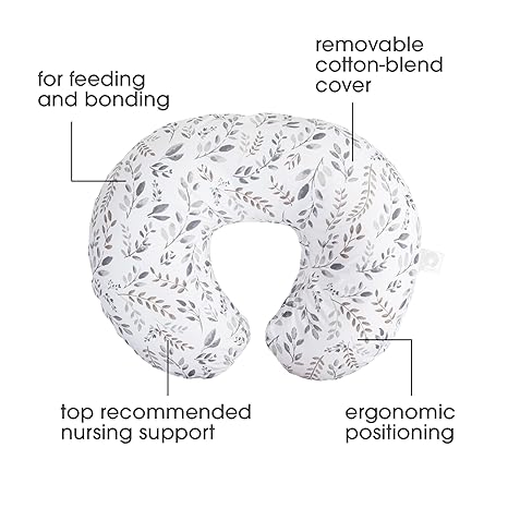 Baby Feeding Pillow, Nursing Pillow, with Removable Nursing Pillow Cover, Machine Washable