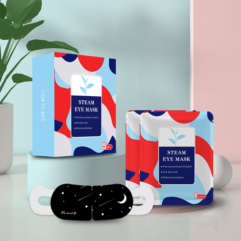 Hot Compress Eye Mask Lunch Break Sleep Shade Travel Relief Fatigue Self Heating Eye Care Disposable Steam Eye Masks
