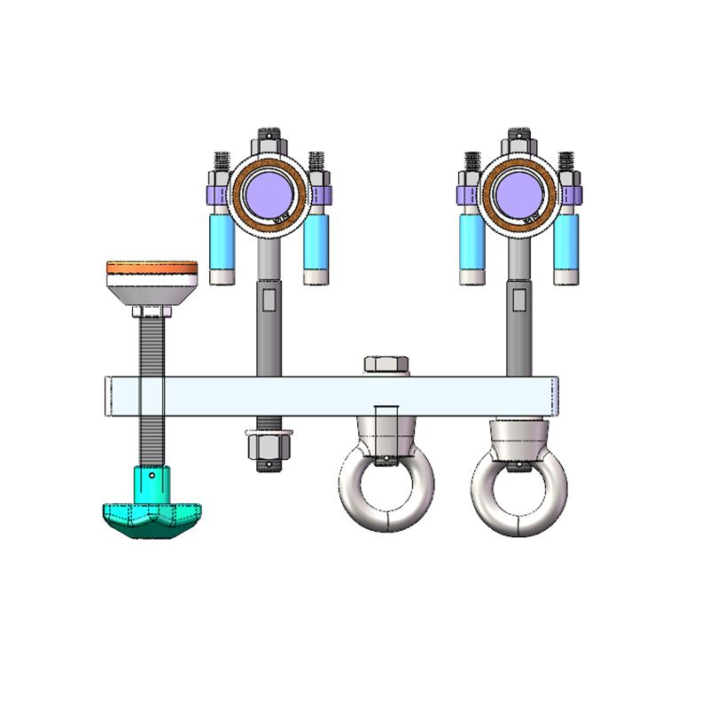 C70 Manual Trolley for Bmu System Mounted in Parapet Hoist