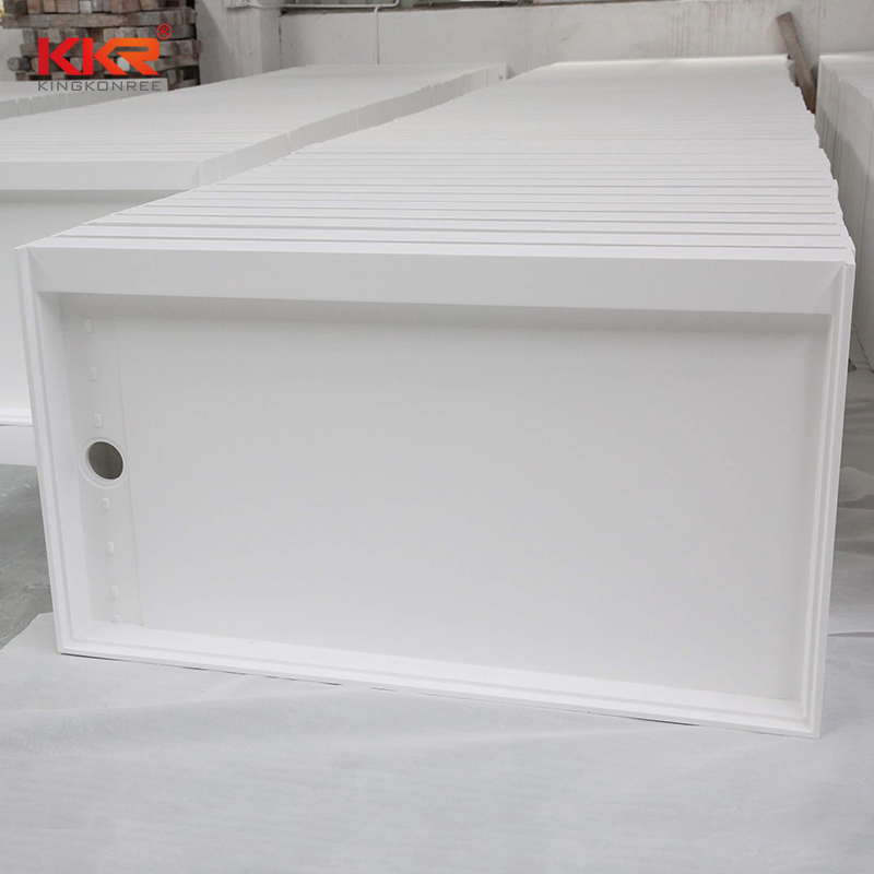 Custom Stone Shower Base, Solid Surface Shower Pan